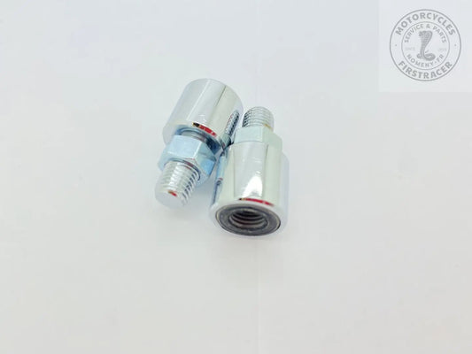 Adaptateur de rétroviseurs anti-vibration Royal Enfield et BSA Firstracer