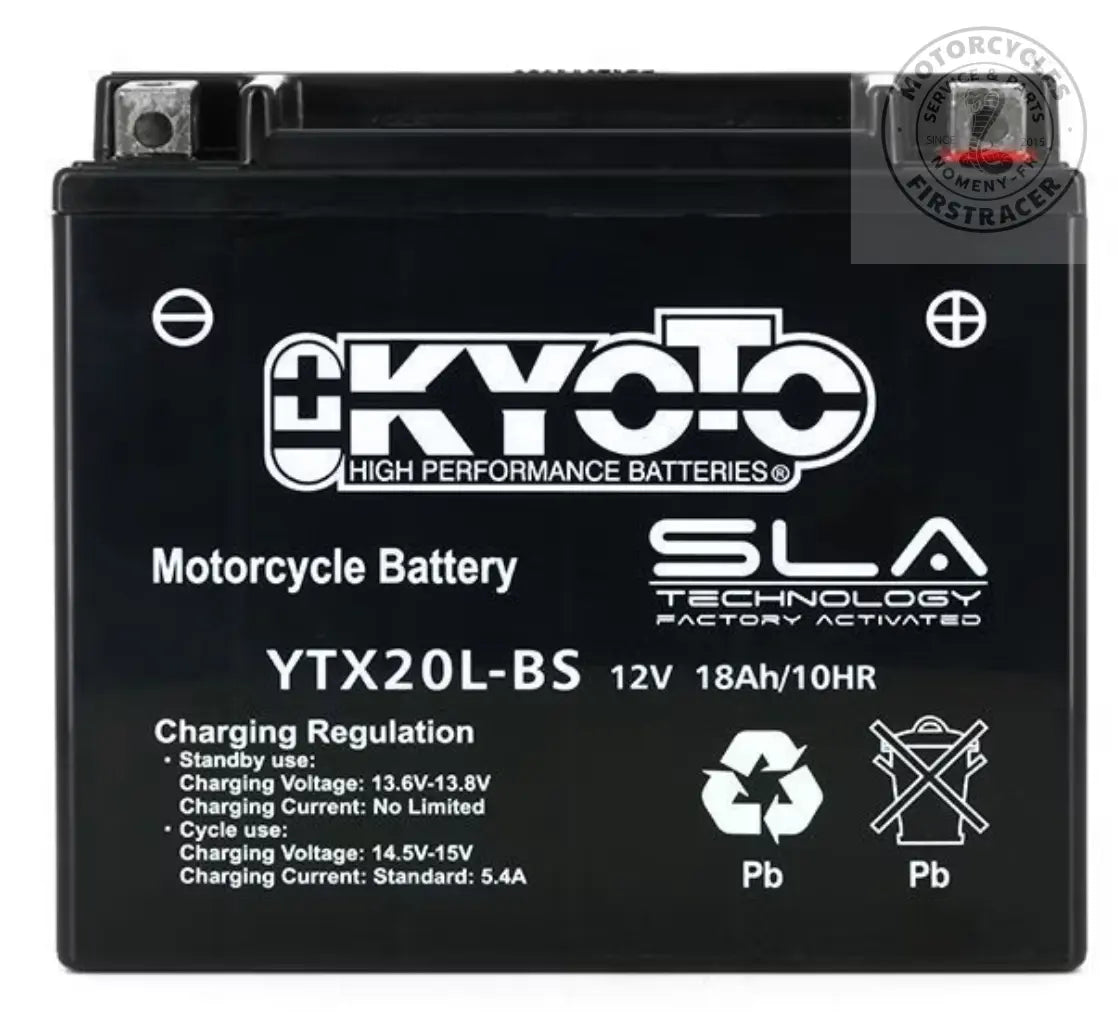 Batterie pour URAL YTX20L-BS SLA-AGM KYOTO - Sans Entretien - Prête à l'Emploi Firstracer
