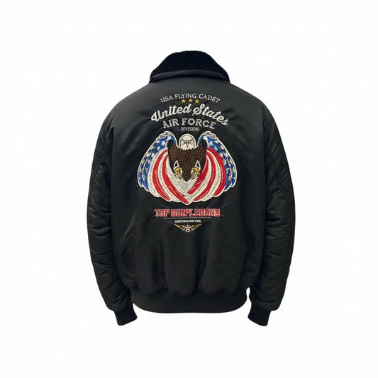 Blouson Top Gun Air Force – Noir Firstracer