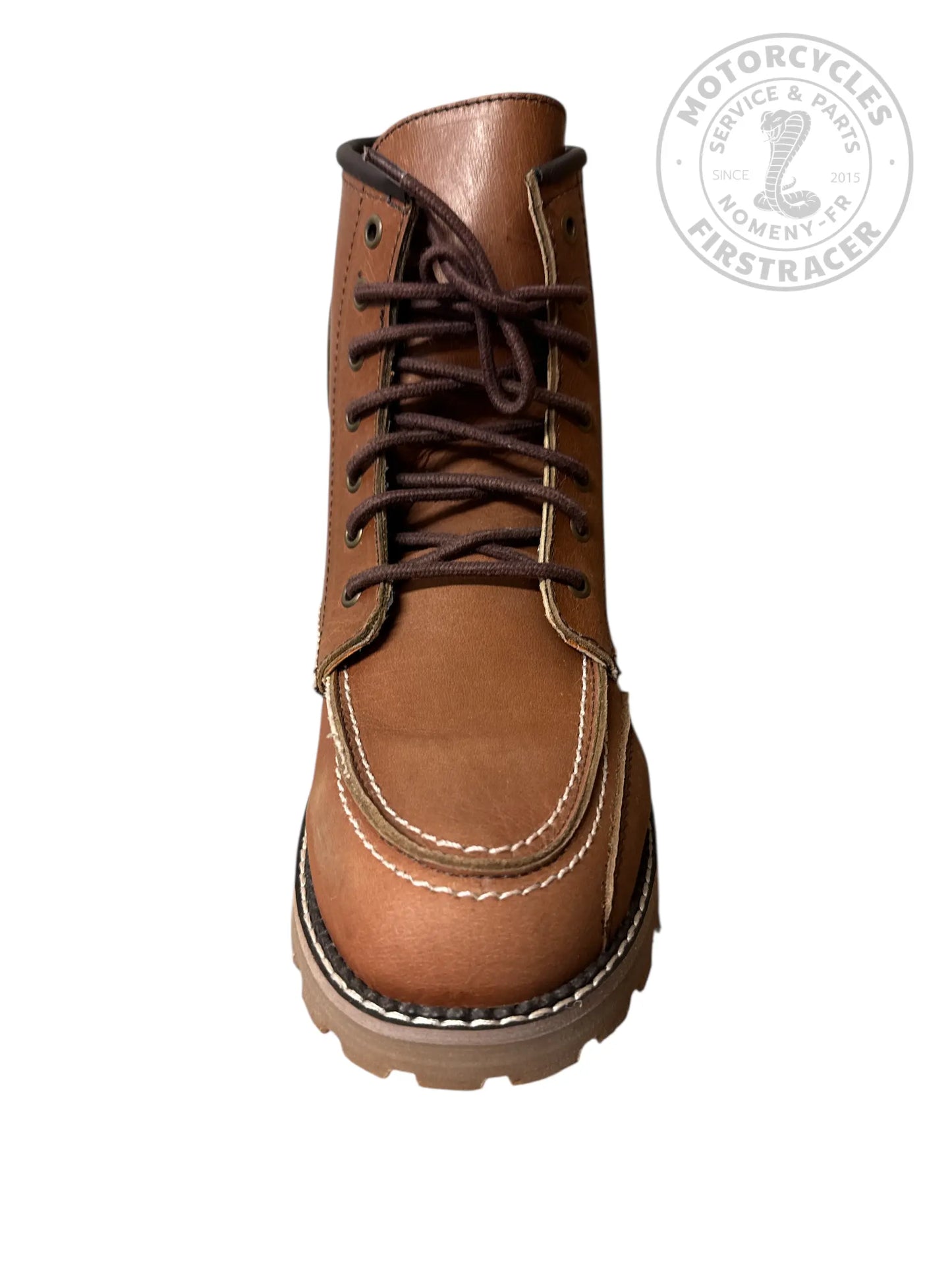 Bottes moto — By City Boot Country Brown Firstracer