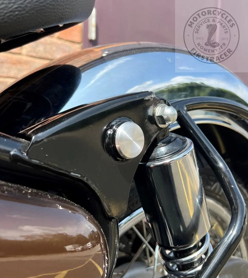 Bouchons de finition en aluminium Royal Enfield Meteor 350 x2 Firstracer