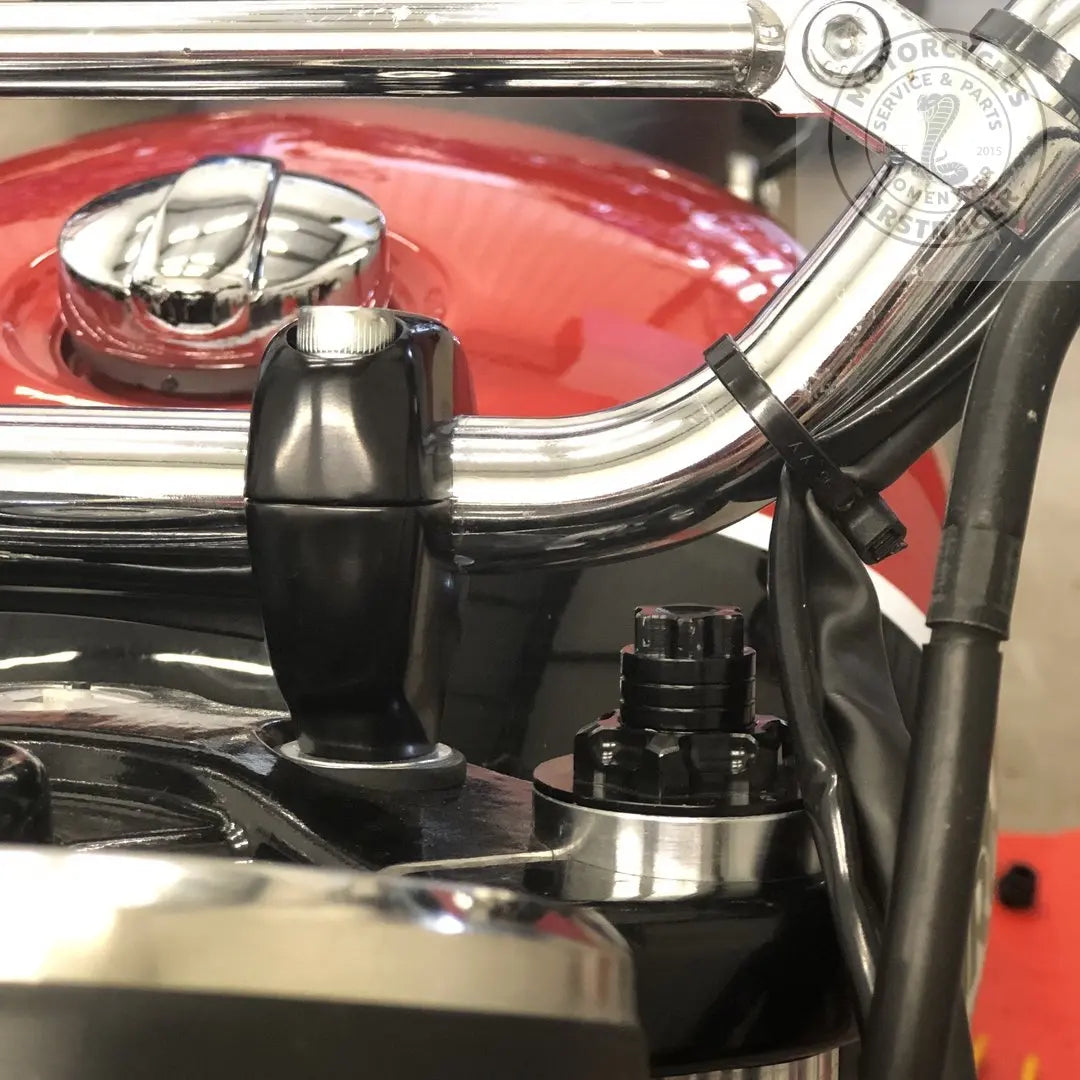 Bouchons de fourche avec réglage de précharge - Royal Enfield Interceptor 650 & Continental GT 650 (41 mm) Firstracer
