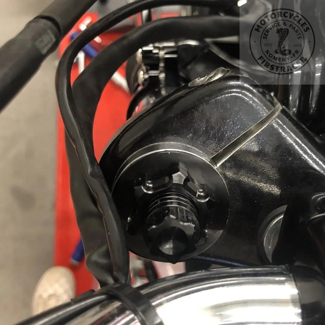 Bouchons de fourche avec réglage de précharge - Royal Enfield Interceptor 650 & Continental GT 650 (41 mm) Firstracer
