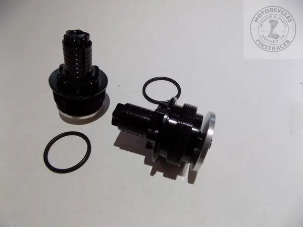 Bouchons de fourche avec réglage de précharge - Royal Enfield Interceptor 650 & Continental GT 650 (41 mm) Firstracer