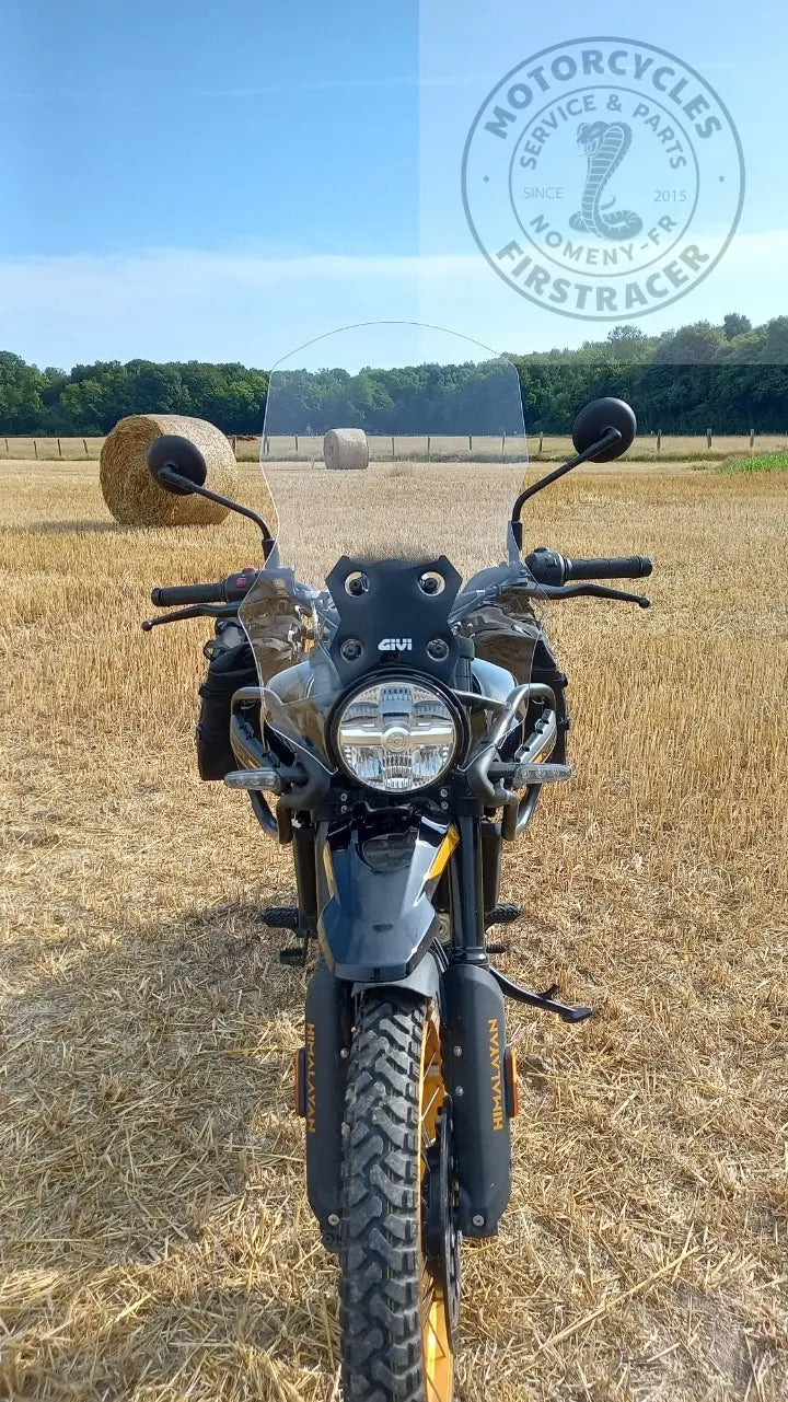 Bulle Transparent Givi pour Royal Enfield Himalayan 450 Firstracer