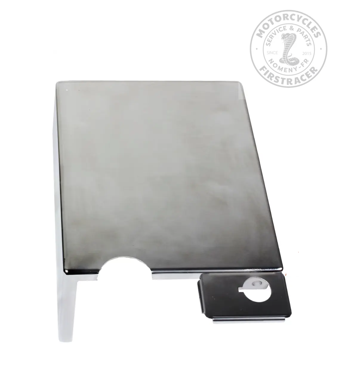 Cache batterie inox Royal Enfield Classic 500 Firstracer