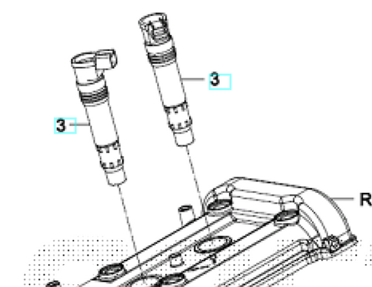 Bobine d’allumage origine ChangJiang 650 Firstracer