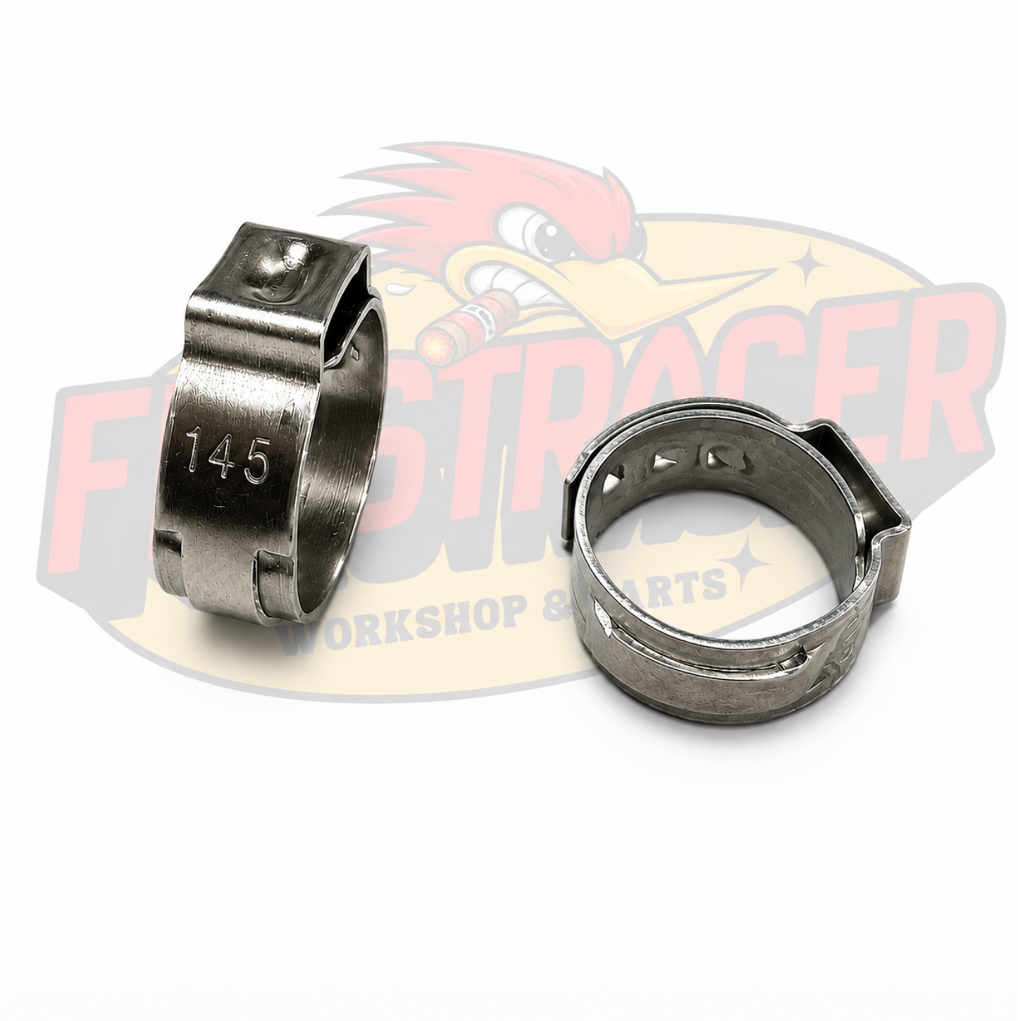 Colliers à sertir 14,5mm pour durite de carburant Firstracer