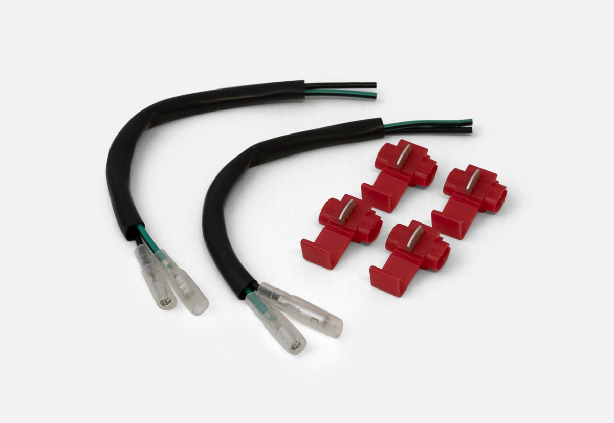 Kit de connexion universel pour clignotants avec cosses rondes Firstracer