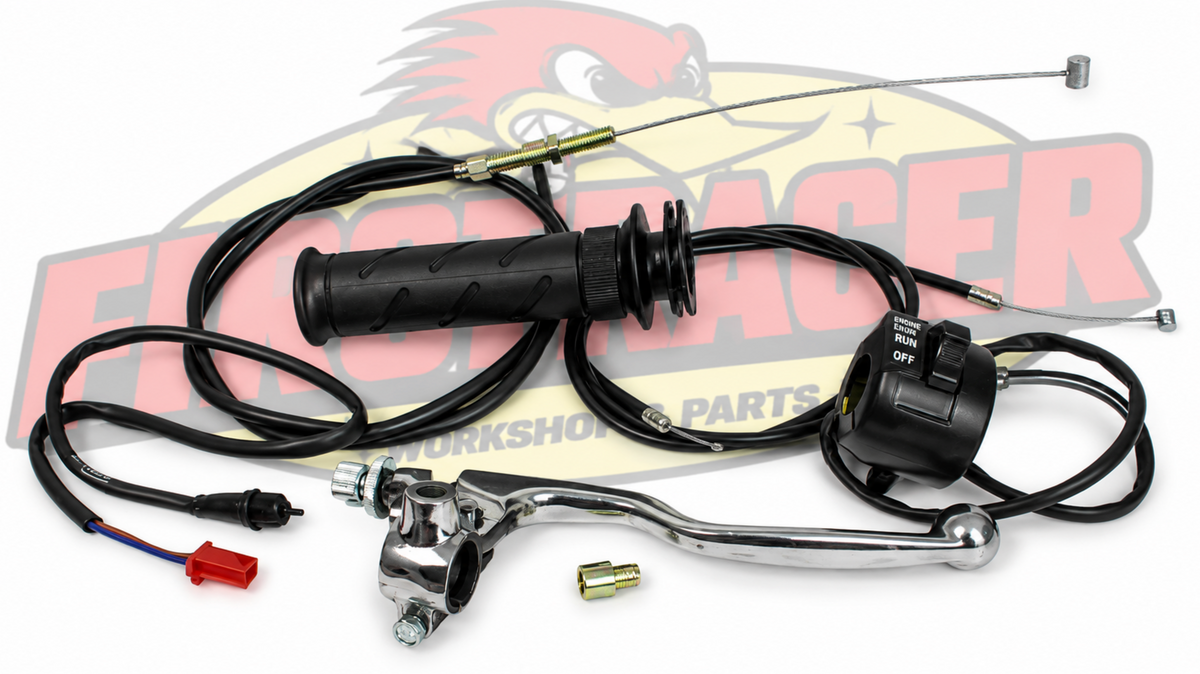 Kit de conversion Magura vers Minda côté frein – Royal Enfield Bullet 350 et 500 Firstracer