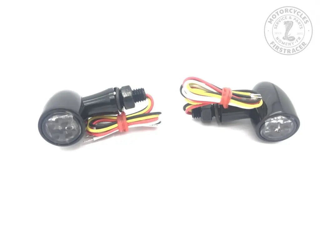 Clignotants LED mini, feu arrière, feu stop intégrés homologués CE x2 Firstracer