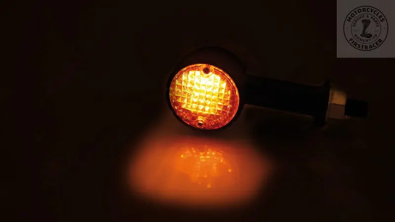 Clignotants SHIN YO Arizona Chrome HALOGENE 12V 21W tige 40 mm homologués CE (Copie) Firstracer