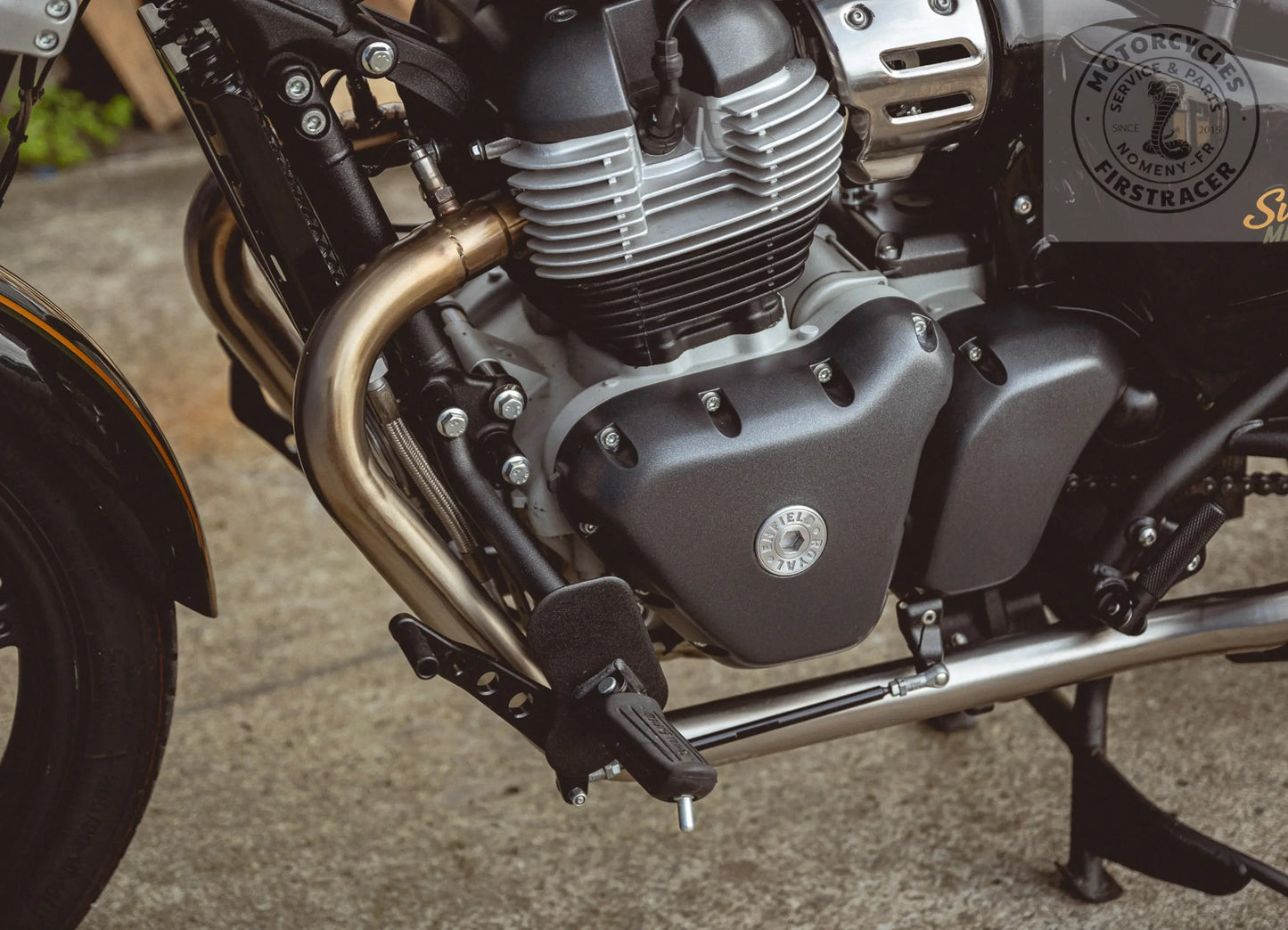 Collecteurs 2-2 Big Bore Inox – Royal Enfield Super Meteor 650 Firstracer