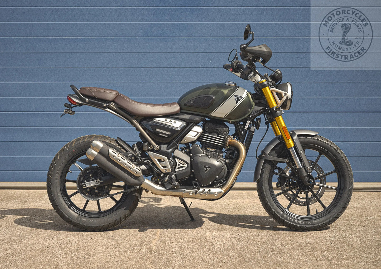 Collecteurs 2-2 Big Bore Inox – Royal Enfield Super Meteor 650 Firstracer