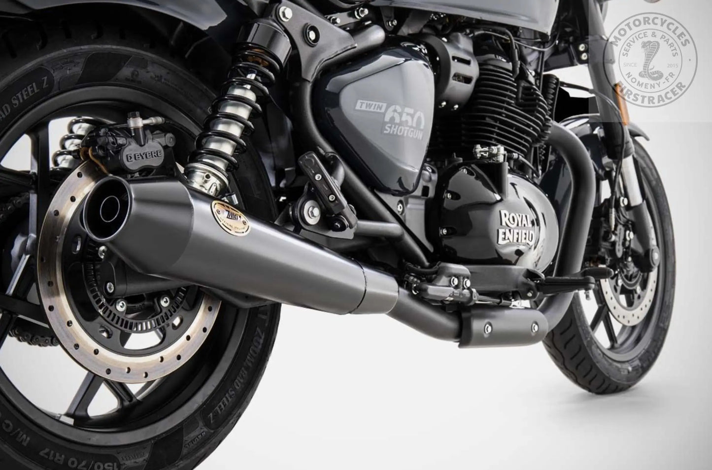 Échappement ZARD pour Royal Enfield Super Meteor 650 Firstracer