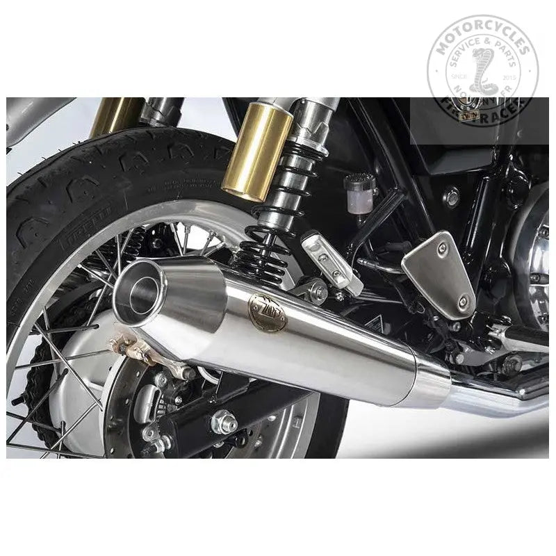 Echappement homologué ZARD 2 en 2 poli Royal Enfield 650 twins euro 5 Firstracer