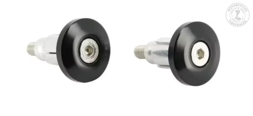 Embouts de Guidon Plats Ø13 et 17 Couleur Noir Firstracer