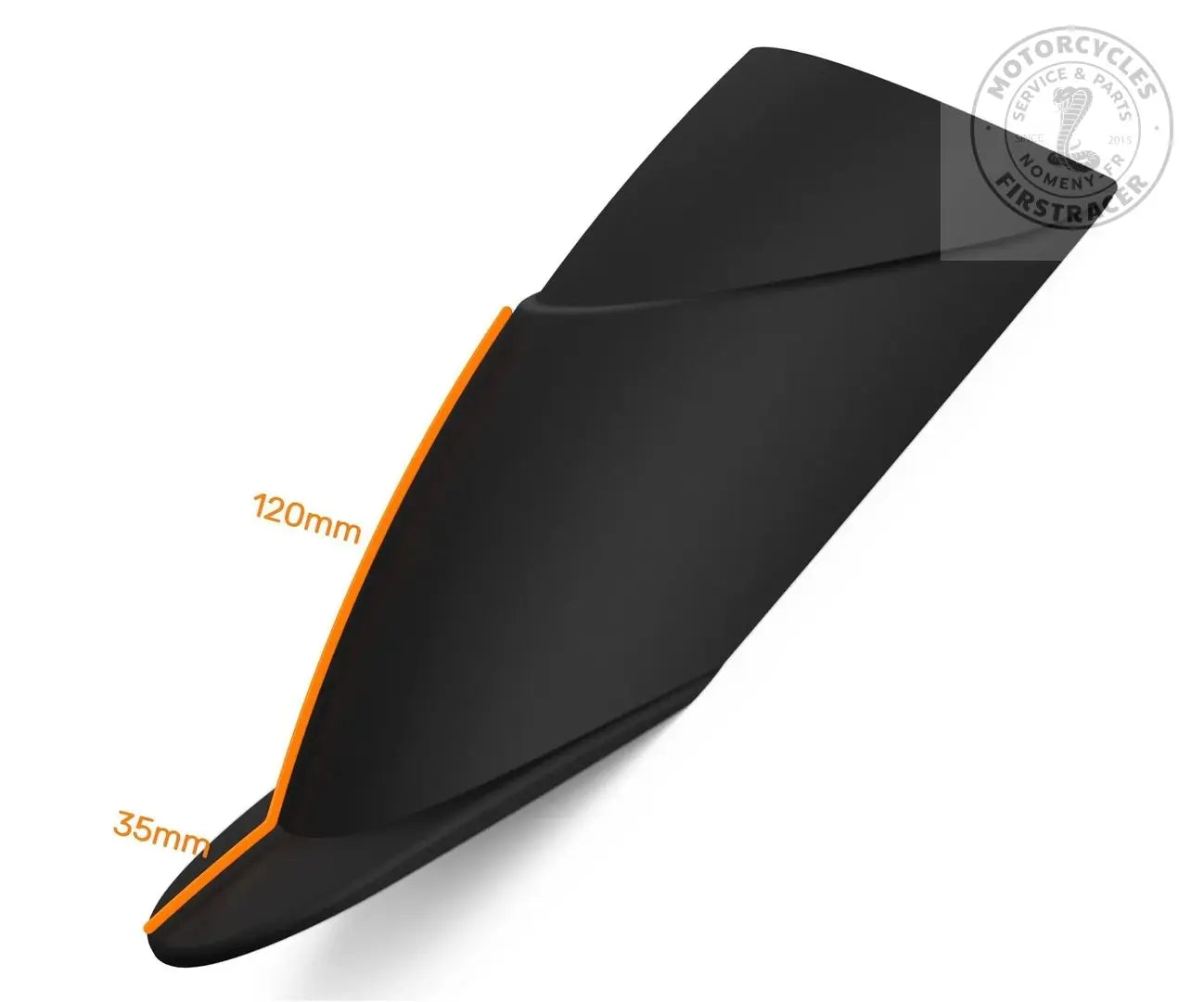 Extension de Garde-Boue Avant Noir Mat pour Royal Enfield 650 Super Meteor Firstracer