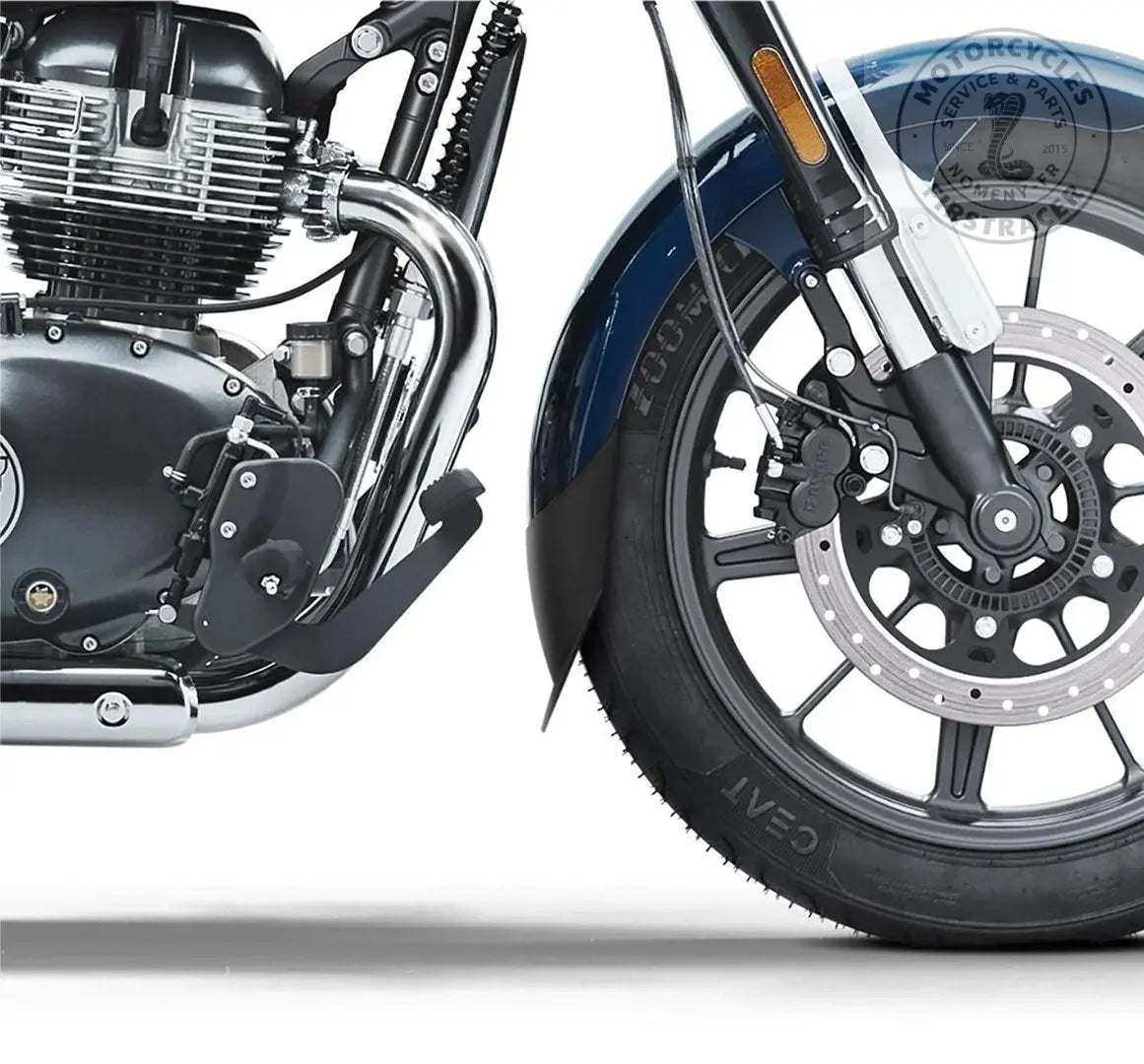 Extension de Garde-Boue Avant Noir Mat pour Royal Enfield 650 Super Meteor Firstracer