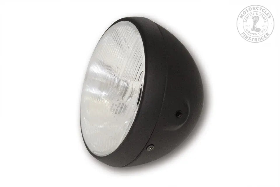 FEU AVANT BRITISH 180 MM NOIR STYLE CAFÉ RACER POUR TRIUMPH Firstracer