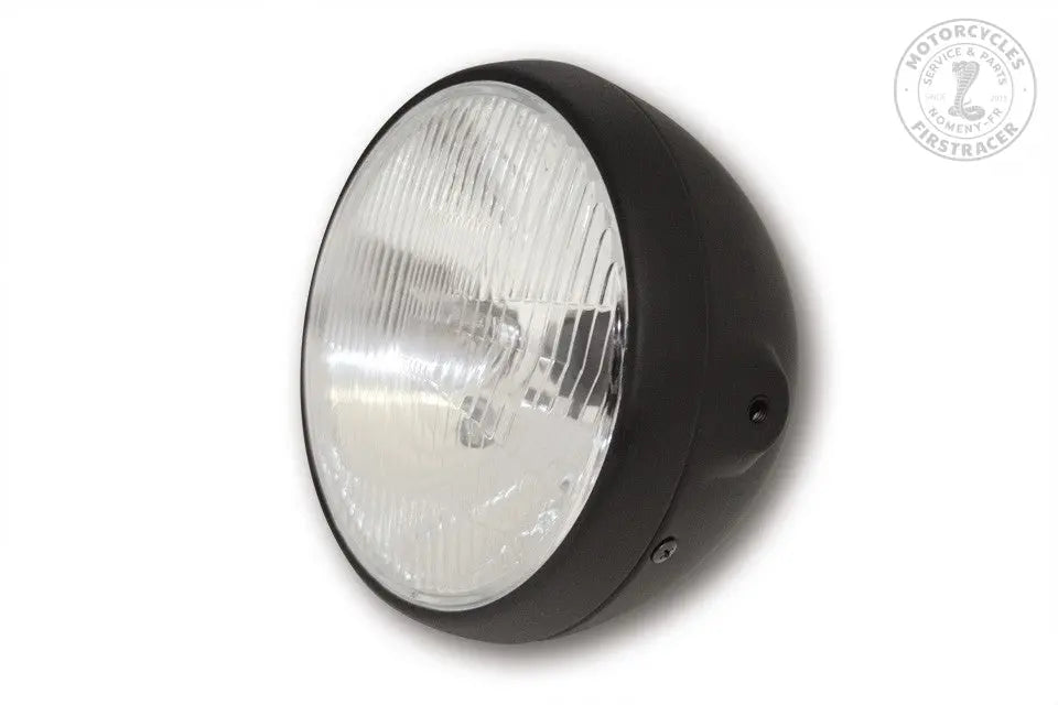 FEU AVANT BRITISH 180 MM NOIR STYLE CAFÉ RACER POUR TRIUMPH Firstracer