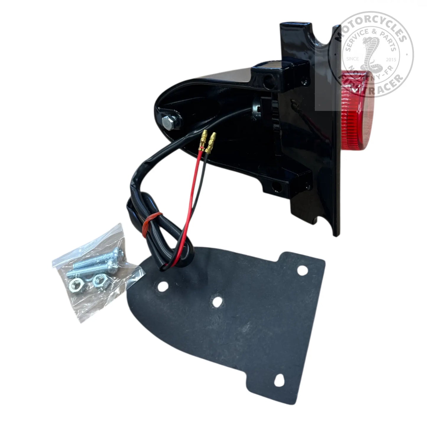 Feu arrière type Sparto – Aluminium noir – EMGO Firstracer
