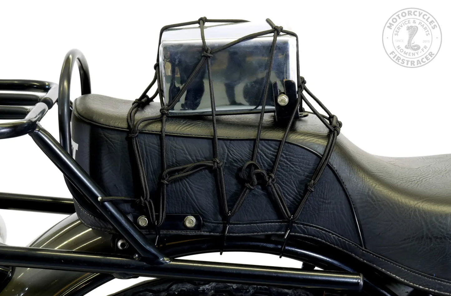 Filet Cargo Noir pour bagages moto Firstracer