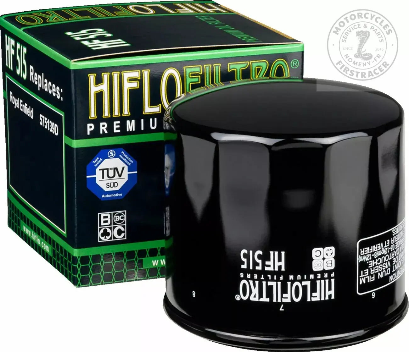 Filtre à huile Hiflofiltro – Royal Enfield 650 Firstracer