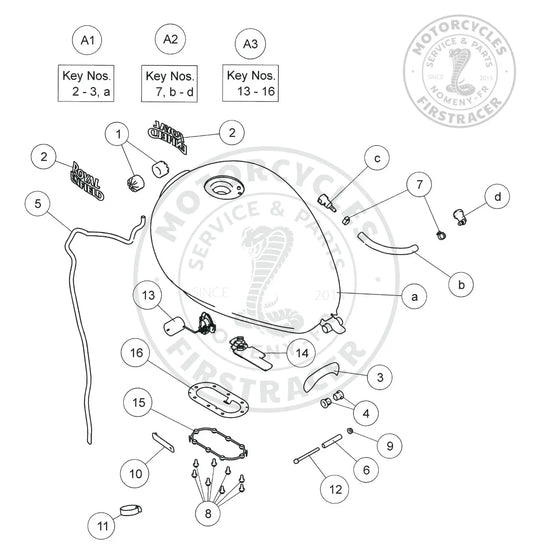 Filtre de pompe à carburant – Royal Enfield 350 Firstracer