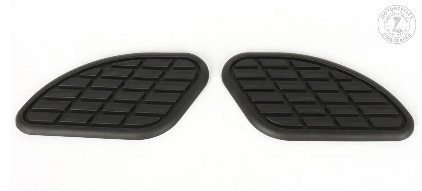 Grip genoux pour réservoir, noir, autocollant la Paire Firstracer