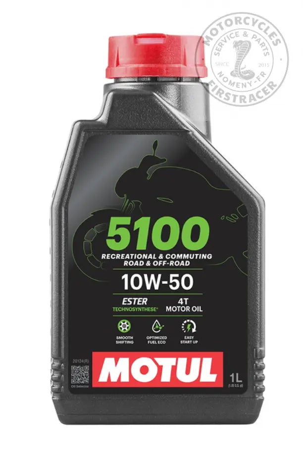 Huile Moteur Motul 5100 10W50 – 1L et 4L Firstracer