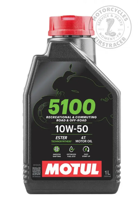 Huile Moteur Motul 5100 10W50 – 1L et 4L Firstracer