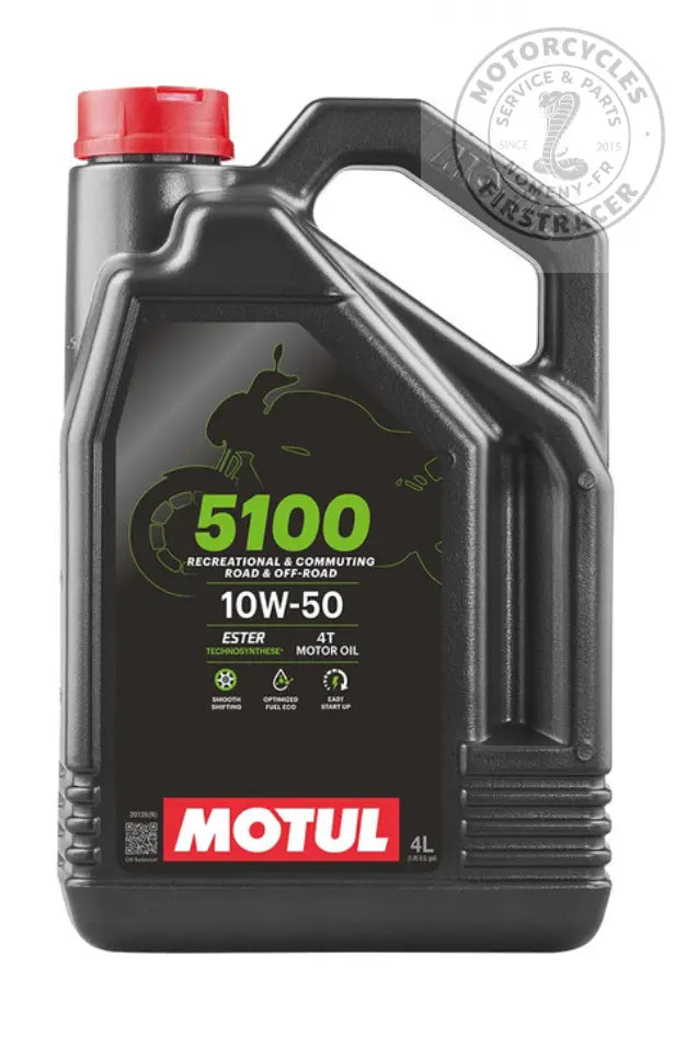 Huile Moteur Motul 5100 10W50 – 1L et 4L Firstracer