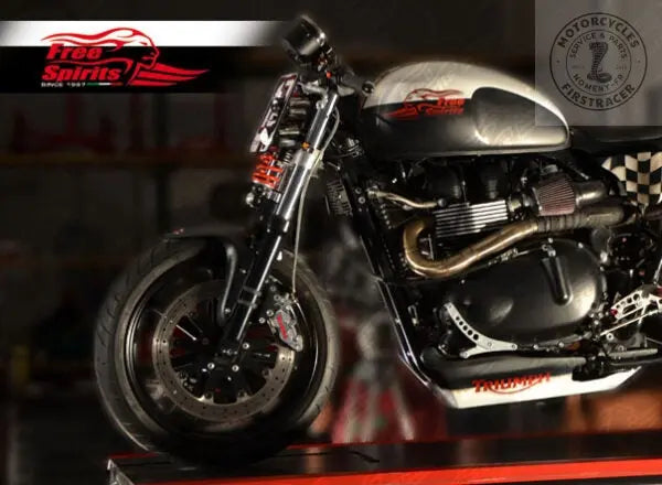 KIT FRENAGE AVANT 4 PISTONS POUR TRIUMPH BONNEVILLE/SE Firstracer