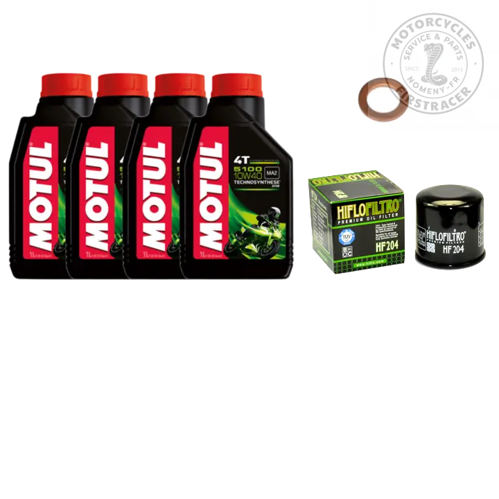 KIT VIDANGE TRIUMPH HINCKLEY CLASSICS MOTUL 10w40 5100 Firstracer