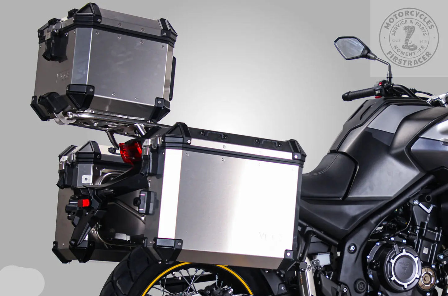Kit 3 Valises Aluminium - VOGE 525 DSX Firstracer