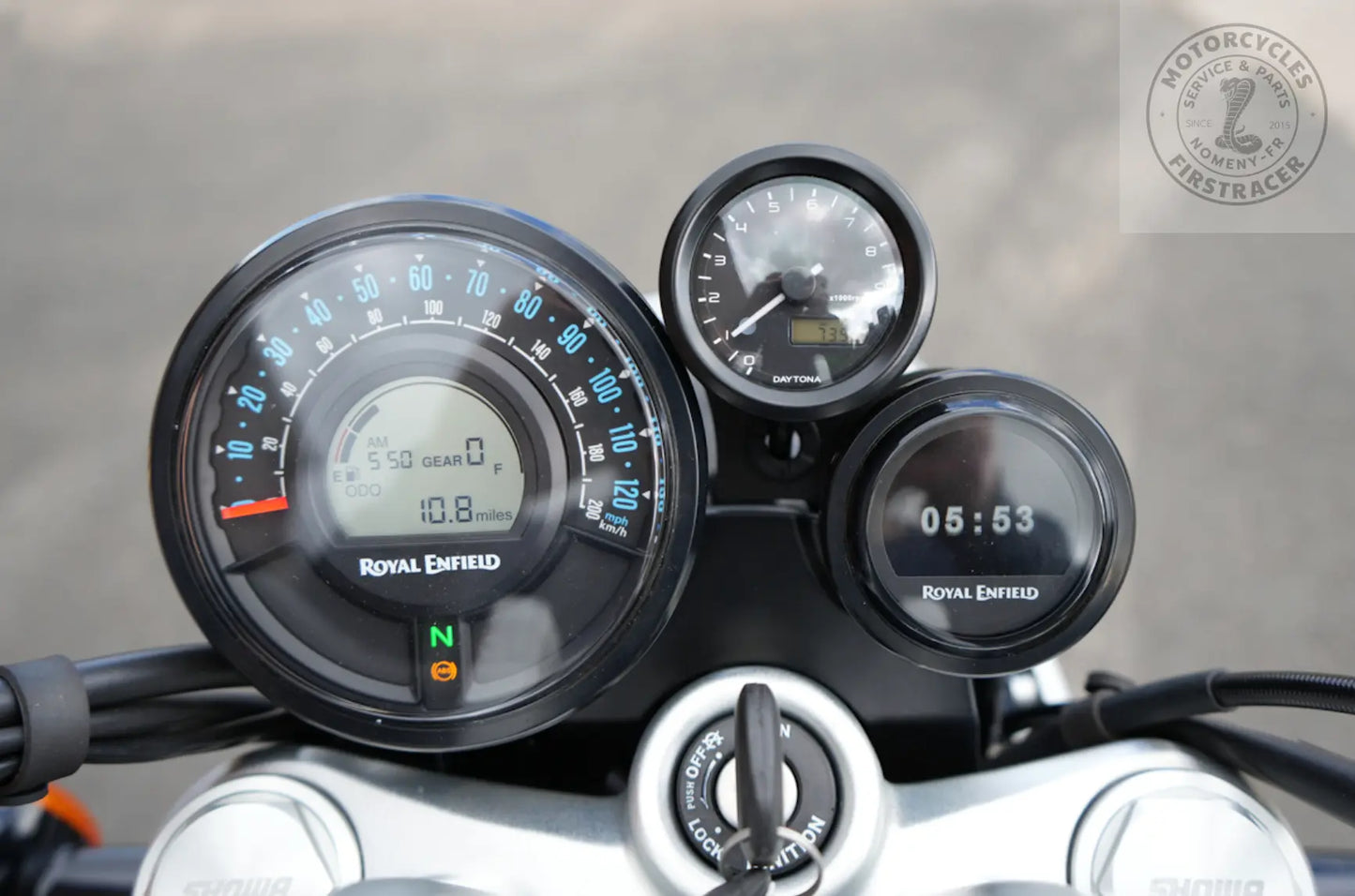 Kit Compte-tours Royal Enfield 650 Super Meteor et Shotgun Firstracer