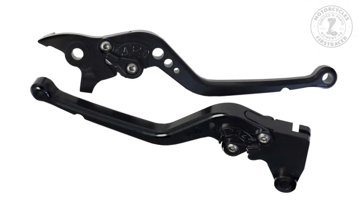 Kit Leviers Frein et Embrayage Aluminium CNC pour Royal Enfield Himalayan, Classic, Bullet Firstracer