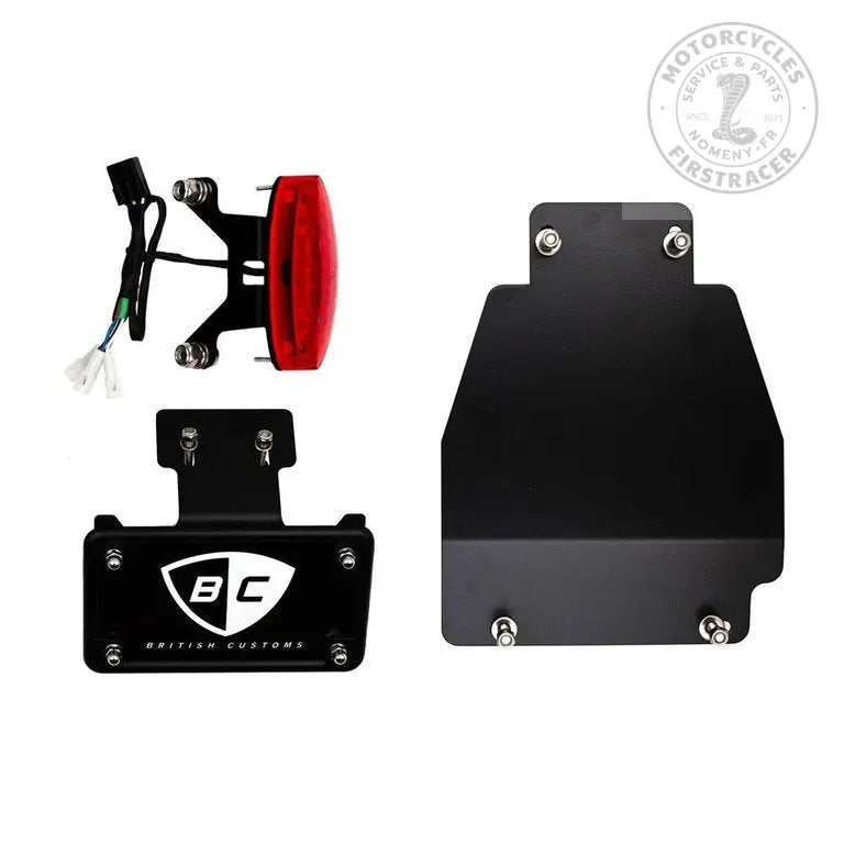 Kit Porte Plaque et Feu British Customs Triumph à partir de 2016 Firstracer
