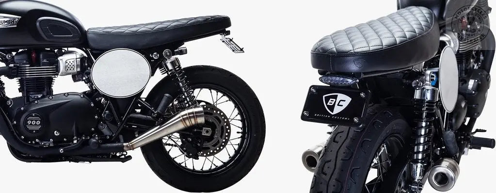 Kit Porte Plaque et Feu British Customs Triumph à partir de 2016 Firstracer