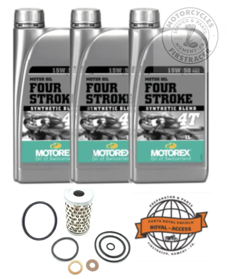 Oil Change Kit for Royal Enfield 500 Classic, 500 Bullet – Firstracer