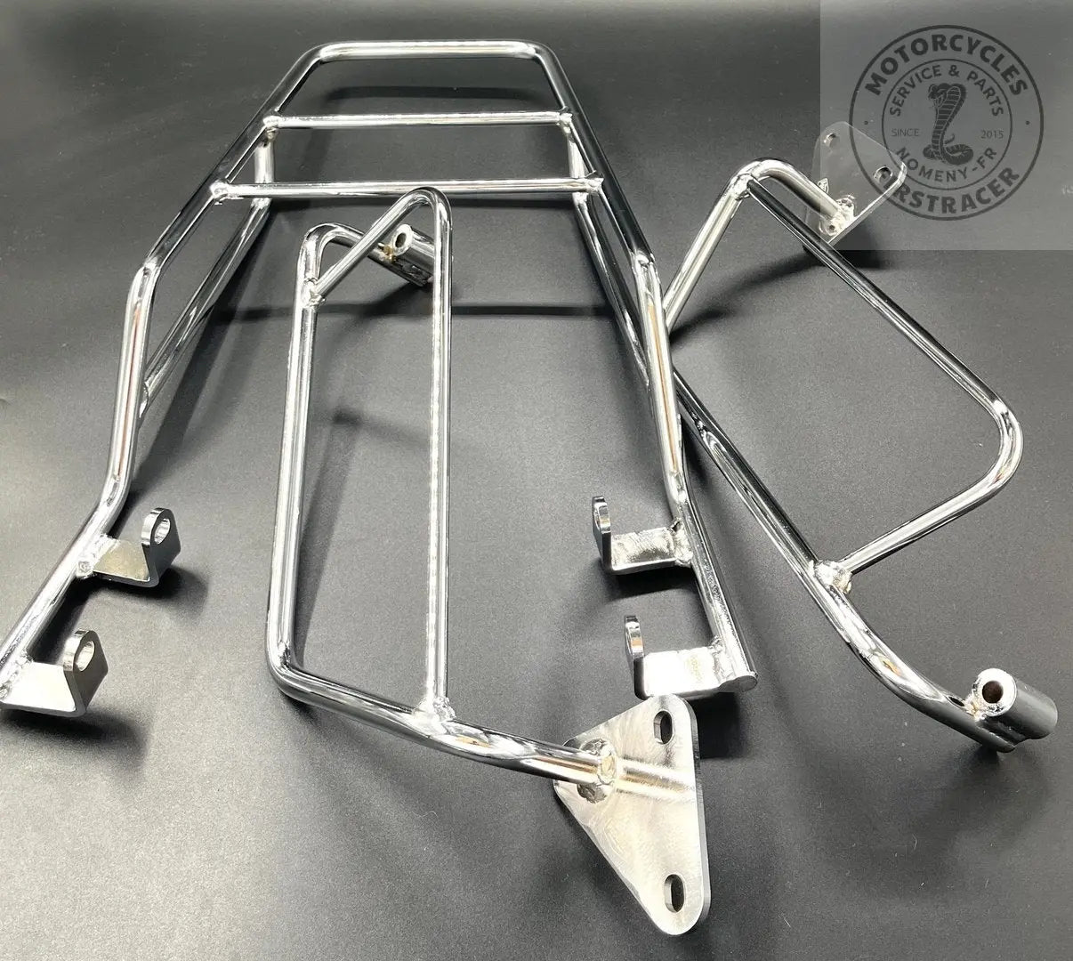 Kit complet porte-paquet et porte-sacoches pour BSA Goldstar 650 Firstracer