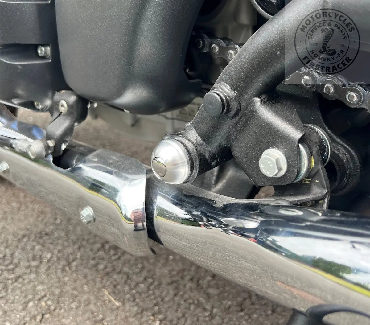 Kit de caches-vis en alliage haut de gamme pour Royal Enfield Super Meteor 650 Firstracer