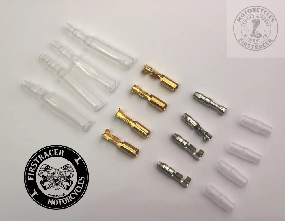 Kit de connecteurs ronds males et femelles isolés Firstracer