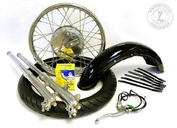 Kit de conversion frein tambour Royal Enfield Bullet / Classic 500 Firstracer