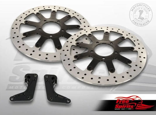 Kit de disques de frein flottant pour Triumph Bonnevile T120, T100 et Thruxton 1200 Firstracer