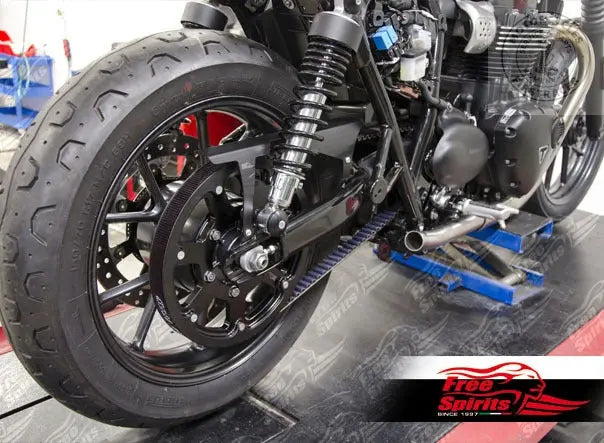 Kit de transmission courroie Free Spirits pour Triumph Street Twin (Noir) Firstracer