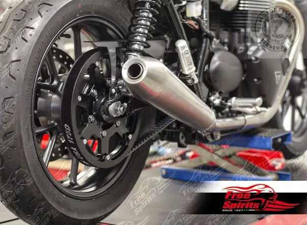 Kit de transmission courroie Free Spirits pour Triumph Street Twin (Noir) Firstracer