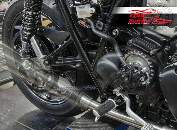 Kit de transmission courroie Free Spirits pour Triumph Street Twin (Noir) Firstracer