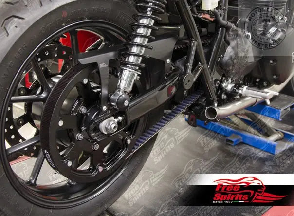 Kit de transmission courroie Free Spirits pour Triumph Street Twin (Noir) Firstracer